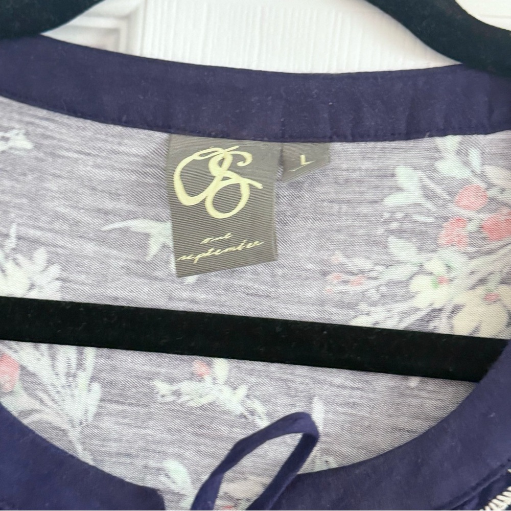 Anthropologie Sydney Floral Top by One September Large - Picture 8 of 12